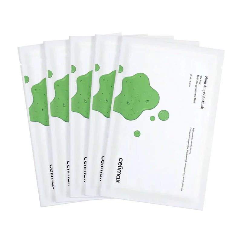 celimax The Real Noni Energy Ampoule Mask 25ml - 1 BOX / 5 PCS