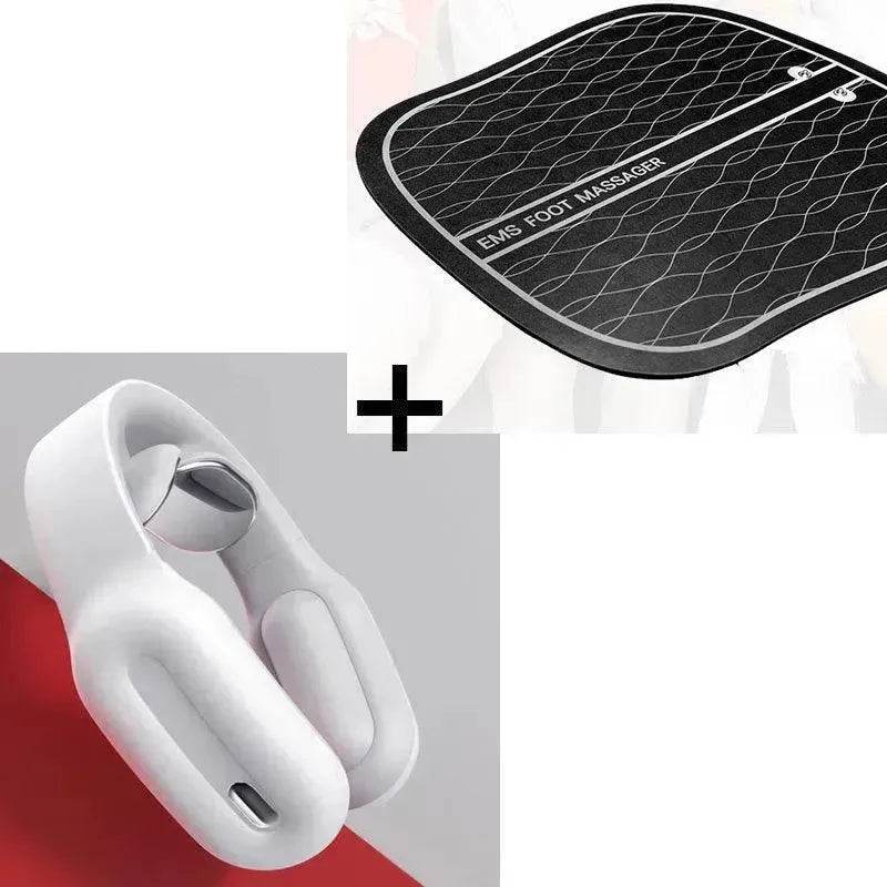 U-Shape Cervical Neck & Shoulder Massager with Heat – Pulse Therapy, 3 Modes, Remote Control, USB Rechargeable