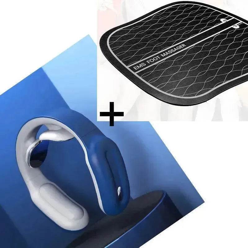 U-Shape Cervical Neck & Shoulder Massager with Heat – Pulse Therapy, 3 Modes, Remote Control, USB Rechargeable