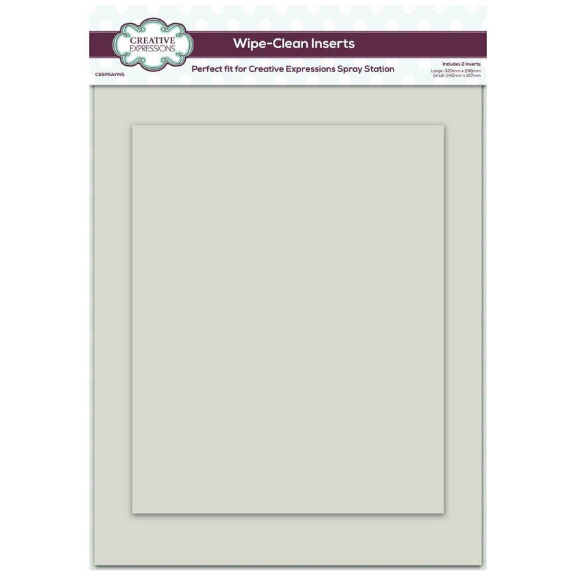 Wipe-Clean Inserts