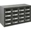 KPC-400 Parts Cabinet, Galvanized Steel, 16 Drawers, 23-1/10