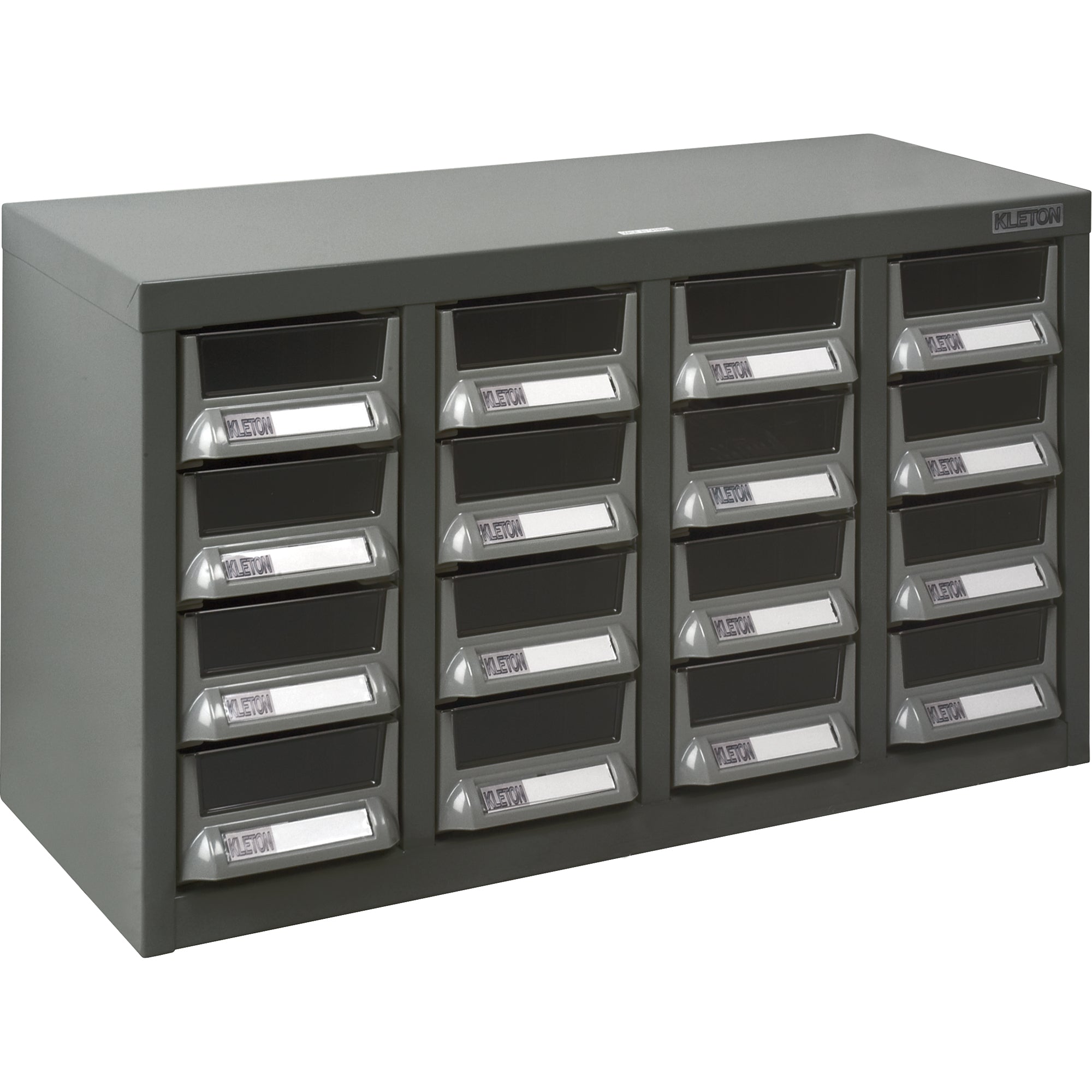 KPC-400 Parts Cabinet, Galvanized Steel, 16 Drawers, 23-1/10
