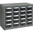 KPC-600 Parts Cabinet, Steel, 20 Drawers, 18-1/3