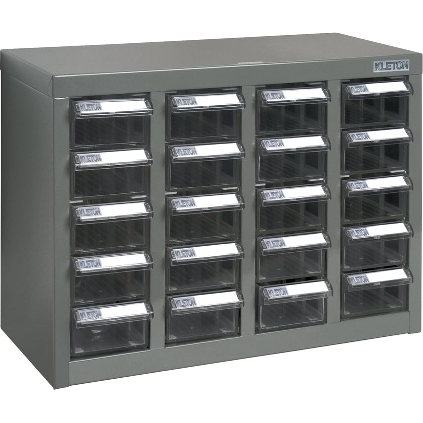 KPC-600 Parts Cabinet, Steel, 20 Drawers, 18-1/3