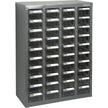 KPC-600 Parts Cabinet, Galvanized Steel, 40 Drawers, 18-3/10