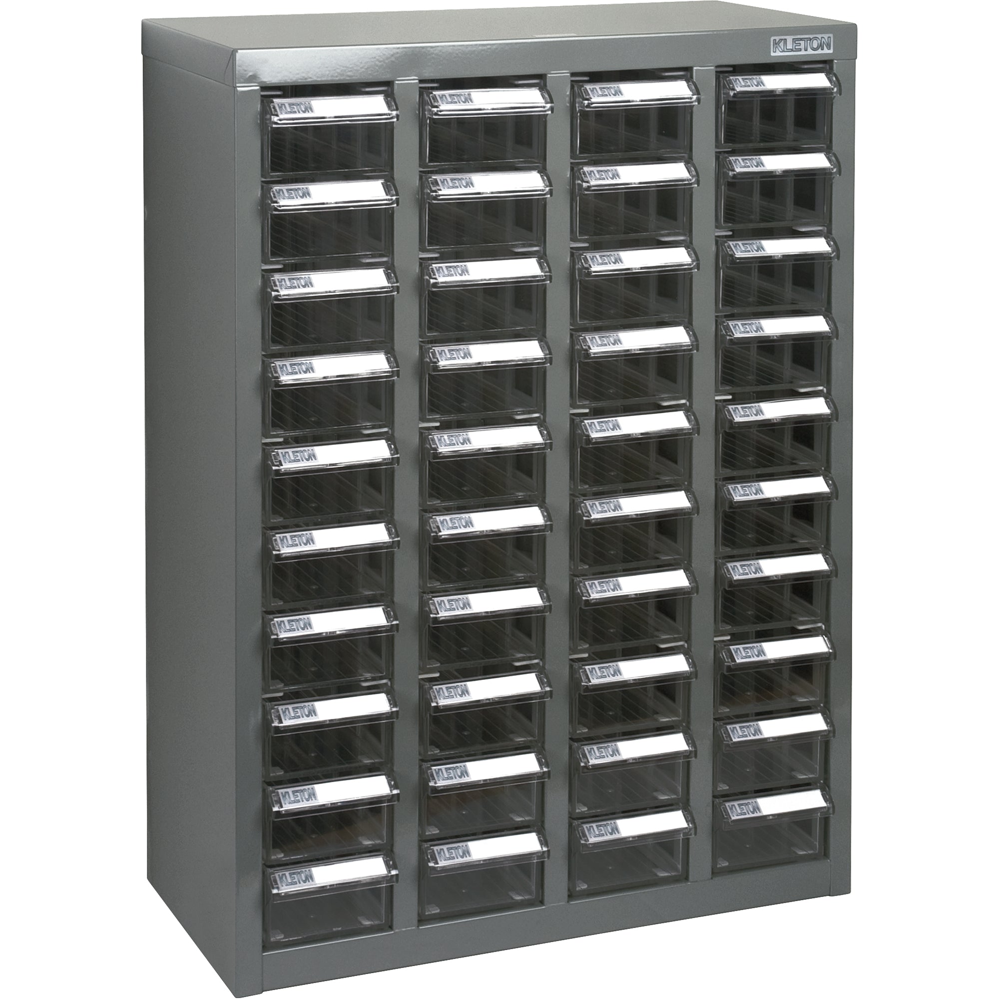 KPC-600 Parts Cabinet, Galvanized Steel, 40 Drawers, 18-3/10