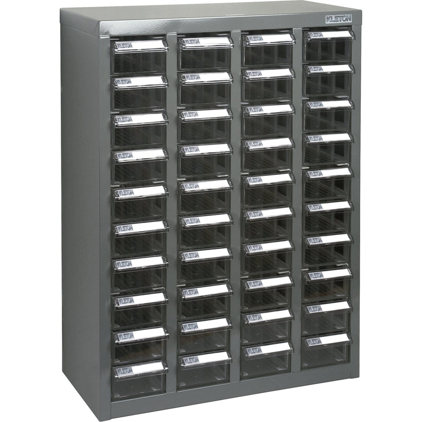 KPC-600 Parts Cabinet, Galvanized Steel, 40 Drawers, 18-3/10