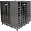 KPC-600 Parts Cabinet, Galvanized Steel, 40 Drawers, 18-3/10
