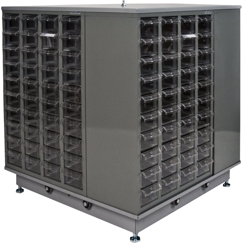 KPC-600 Parts Cabinet, Galvanized Steel, 40 Drawers, 18-3/10