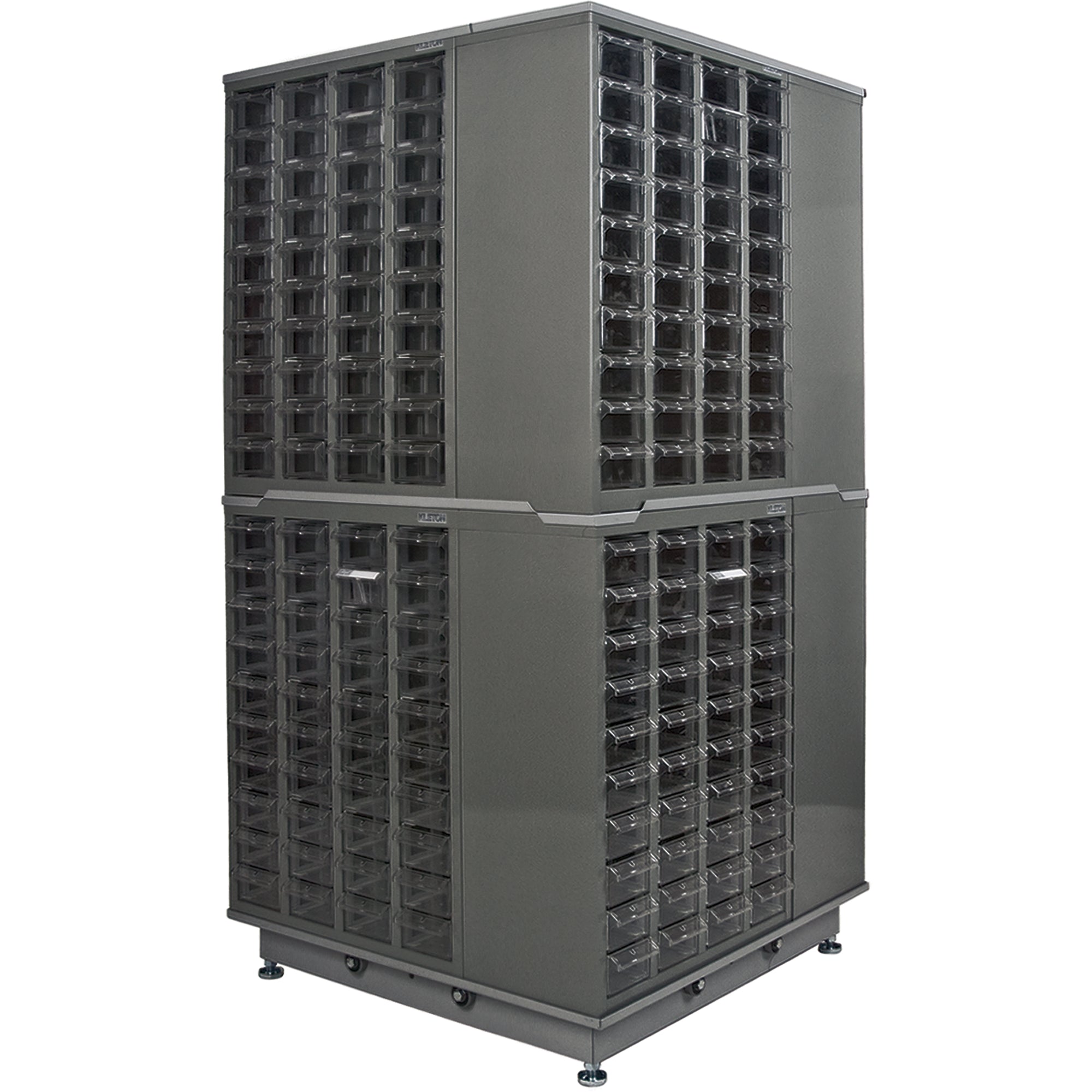 KPC-600 Parts Cabinet, Galvanized Steel, 40 Drawers, 18-3/10