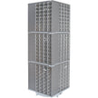 Heavy-Duty Industrial Carousel Drawer Cabinet, Steel, 384 Drawers, 27