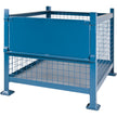 Conteneurs empilables en vrac, 87,6 cm (L) x 102,9 cm (P) x 76,2 cm (H), capacité de 1360 kg.