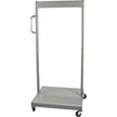 Chariot à bacs inclinables mobile - Chariot uniquement, double face, 67 cm L x 56 cm P x 146 cm H