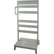 Chariot à bacs inclinables mobile - Chariot uniquement, double face, 67 cm L x 56 cm P x 146 cm H
