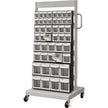 Mobile Tilt Bin Rack