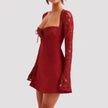Short  Mini Dress Low Back Mini Dress for Cocktail Evening Party Events.