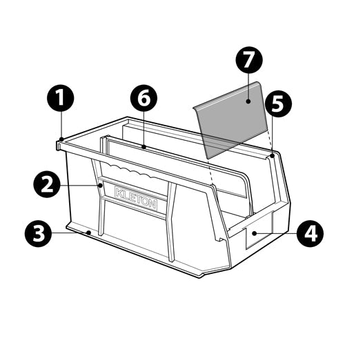 Stack & Hang Bin, 8-1/4