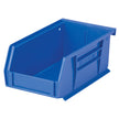 Bac empilable et suspendable, 10,5 cm (L) x 7,6 cm (H) x 18,7 cm (P), bleu