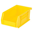 Bac empilable et suspendable, 10,5 cm (l) x 7,6 cm (h) x 18,7 cm (p), jaune