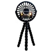 USB Powered summer heat Handheld fan with stand and Night light