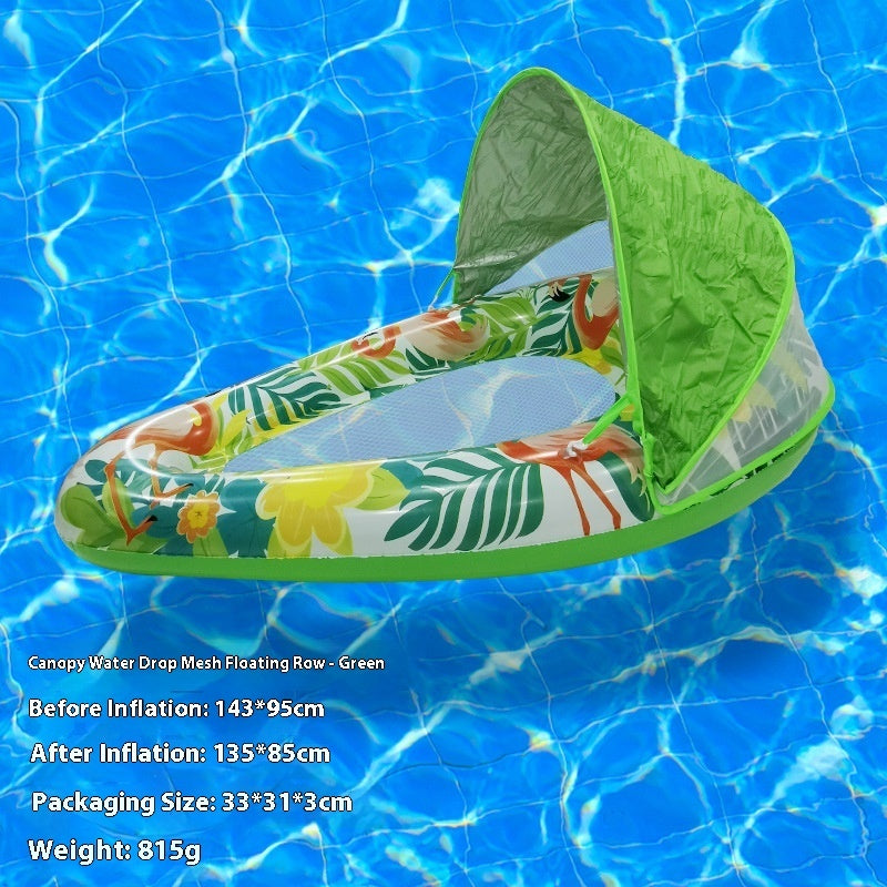 PVC Thick Sequins Wave Inflatable Floating Row