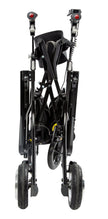 EZee Life CH4077 Folding Electric Rollator with Seat | 4-in-1 Power Assist Walker Canada