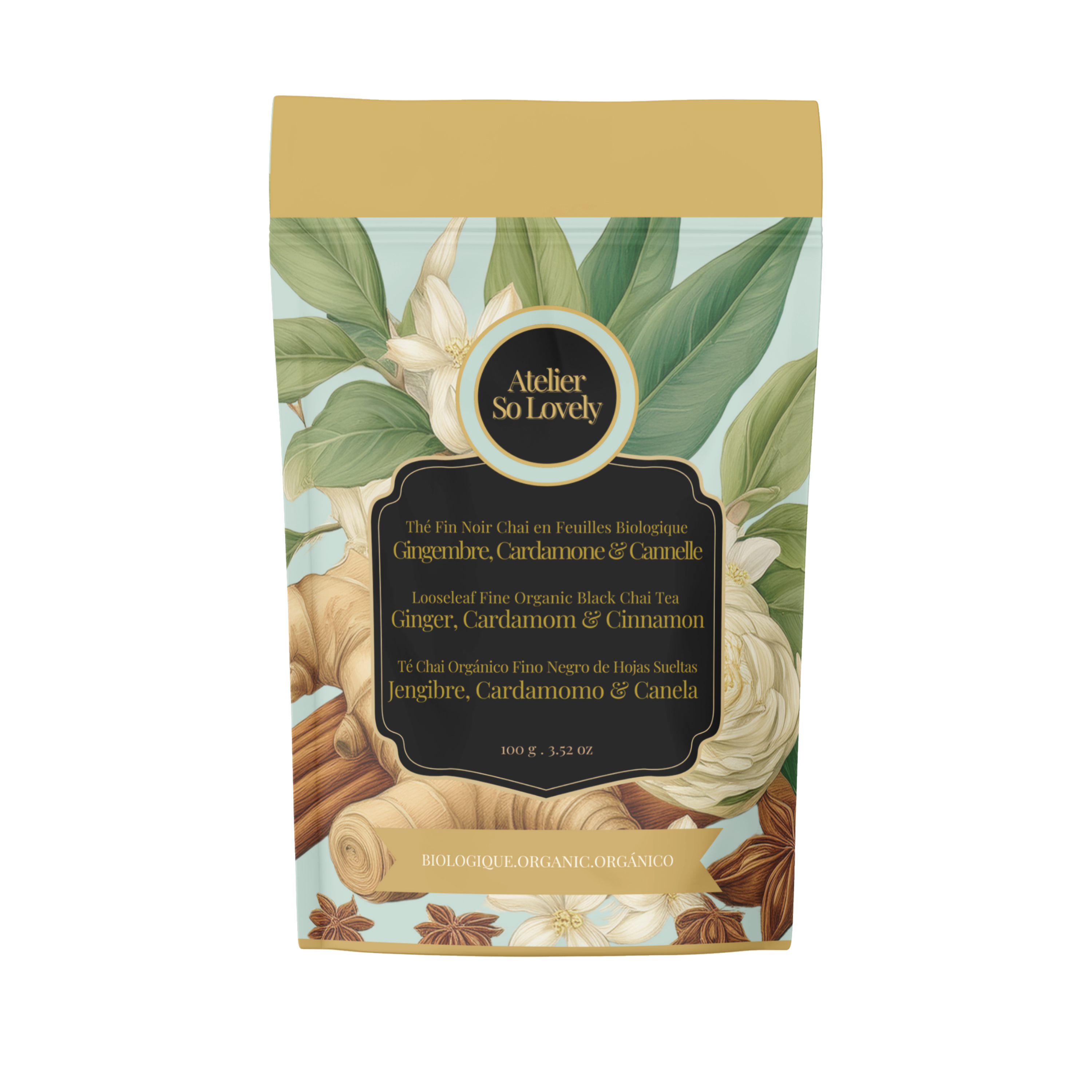Ginger, Cardamom & Cinnamon Chai