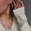 Champignon aka Mushroom Necklace- Gold