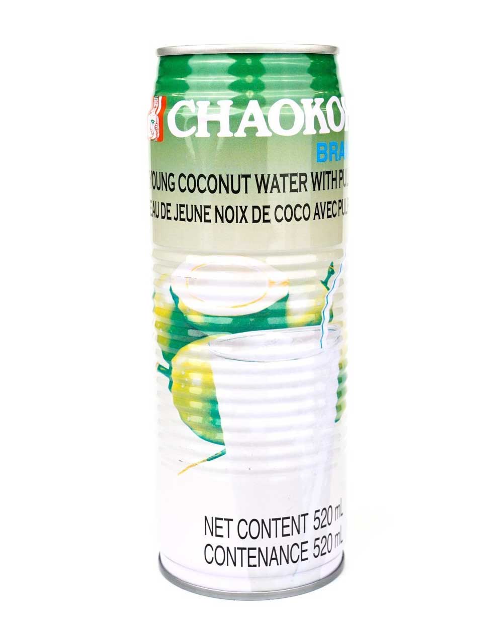 Chaokoh Young coconut water with pulp 520ml
