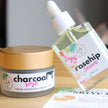Charcoal Rose Cleansing Cream, Gentle Purifying Cleanser