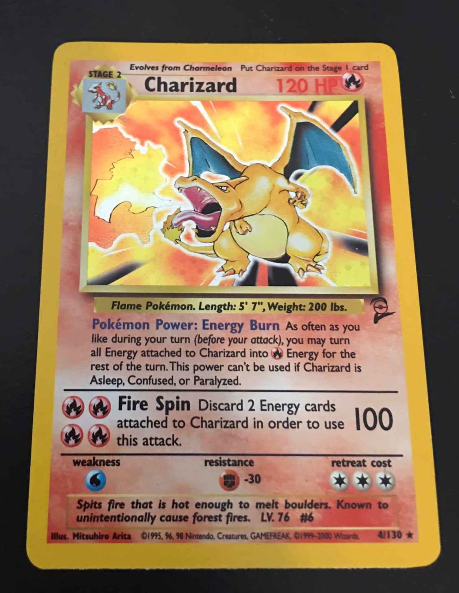 Charizard - 4/130 - Holo Rare