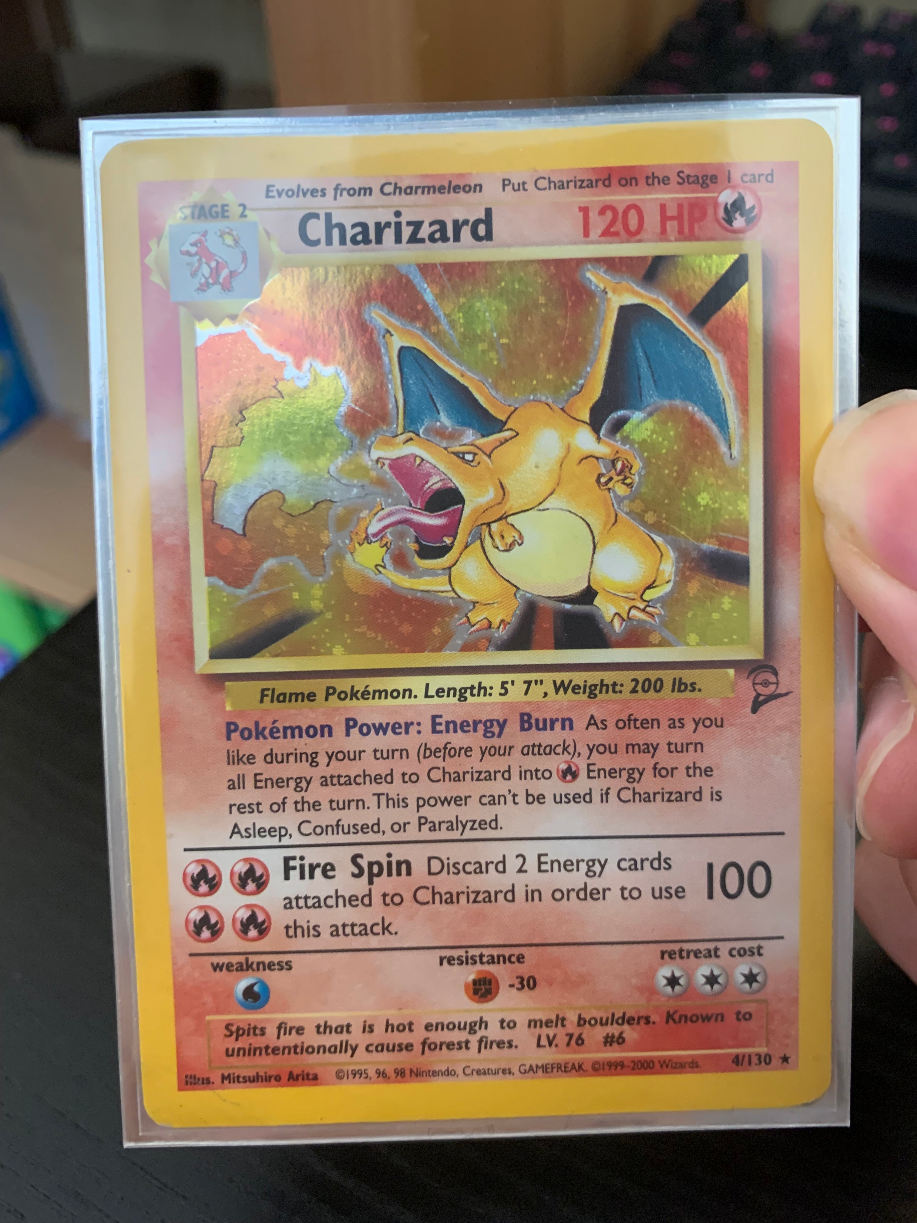 Charizard - 4/130 - Holo Rare