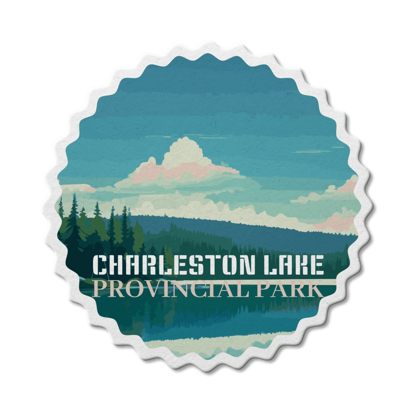 Charleston Lake Ontario Provincial Park Waterproof Vinyl Sticker, Canada Parks