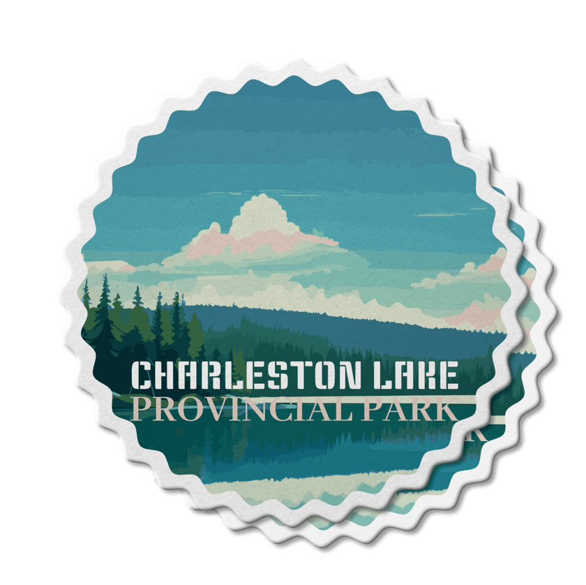 Charleston Lake Ontario Provincial Park Waterproof Vinyl Sticker, Canada Parks