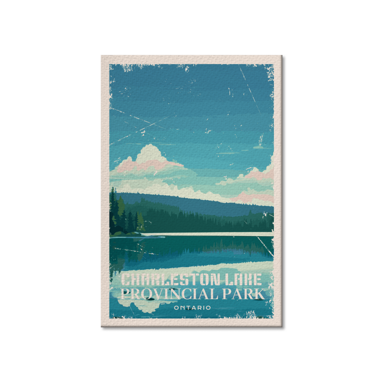 Charleston Ontario Provincial Park Postcard, Canada Parks