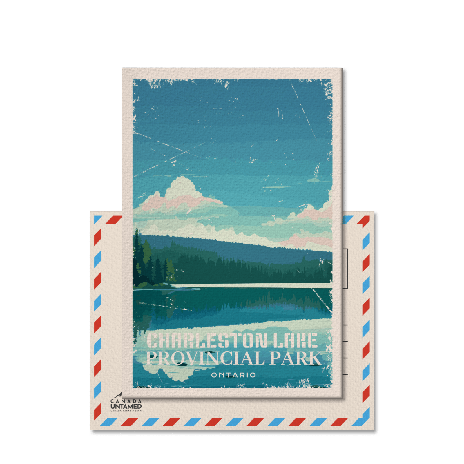 Charleston Ontario Provincial Park Postcard, Canada Parks