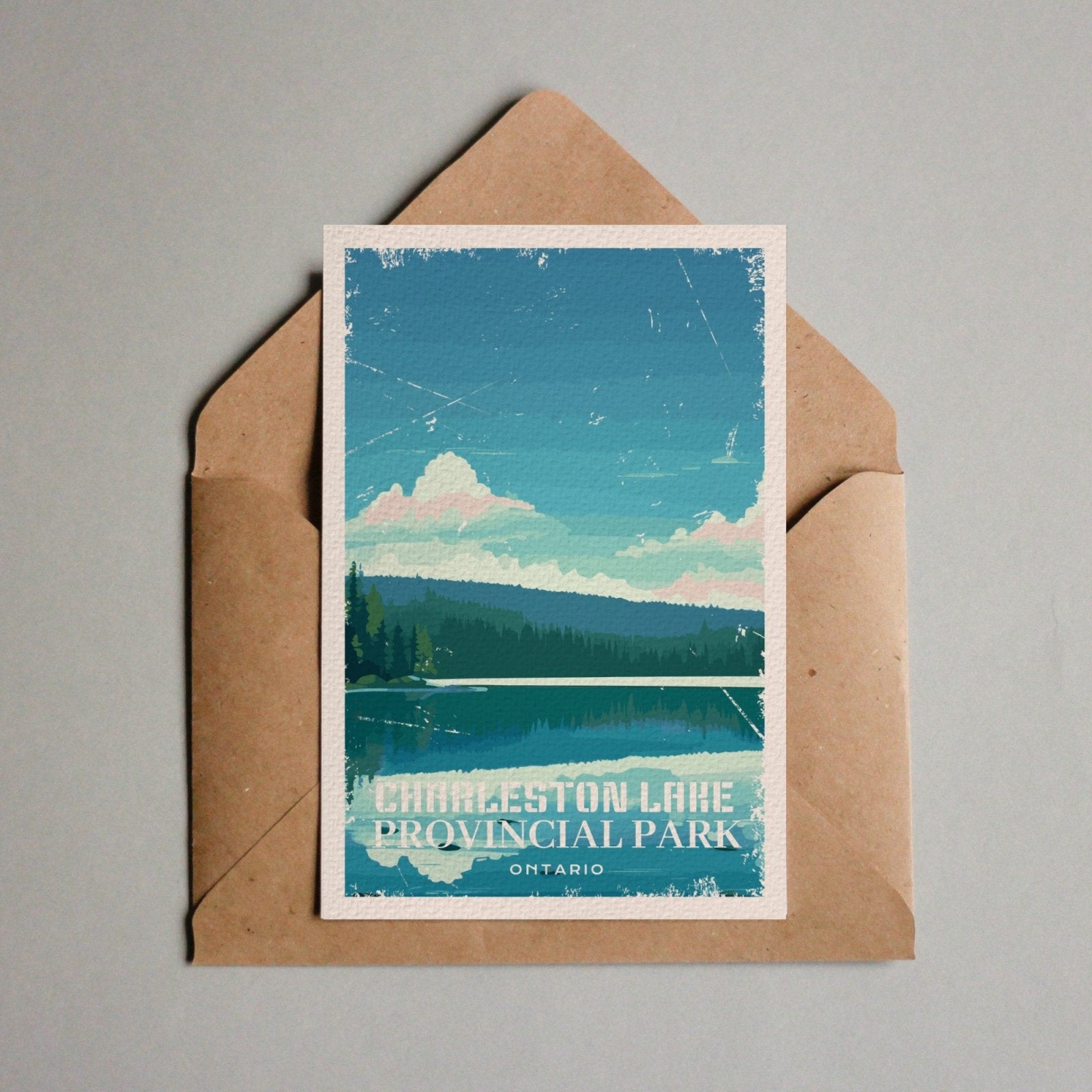 Charleston Ontario Provincial Park Postcard, Canada Parks