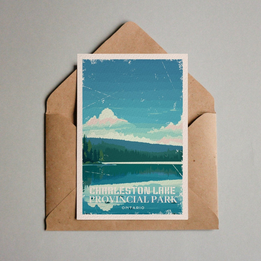 Charleston Ontario Provincial Park Postcard, Canada Parks