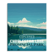 Charleston Provincial Park 'Explored' Poster, Canada Parks