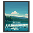 Charleston Provincial Park 'Explored' Poster, Canada Parks