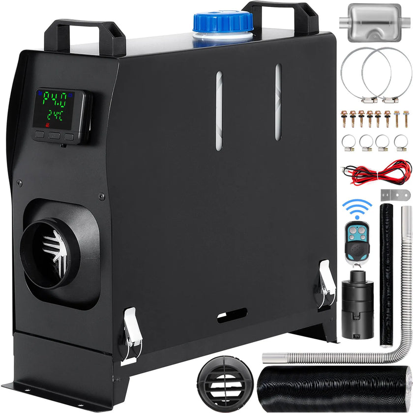Chauffage Diesel en 12V Noir <br>8KW