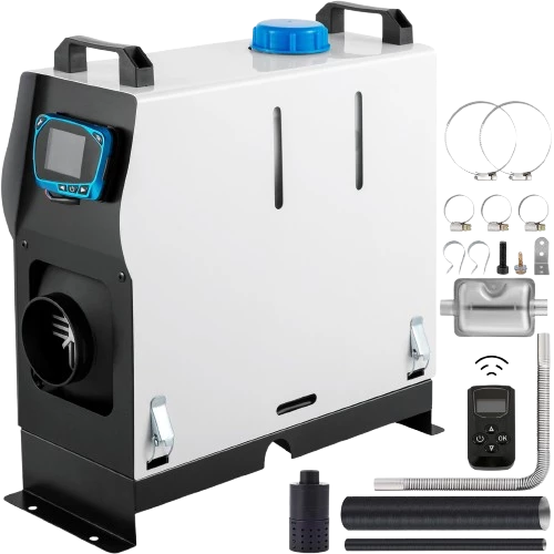 Chauffage Diesel en 12V Blanc <br>8KW