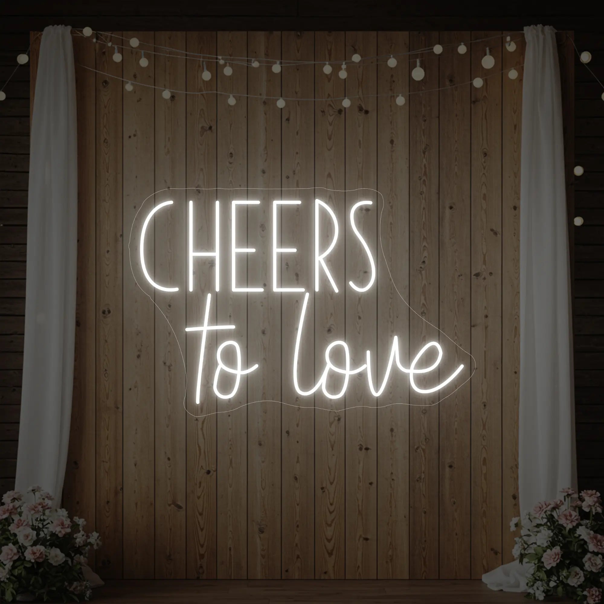 Cheers To Love V1 Neon Sign