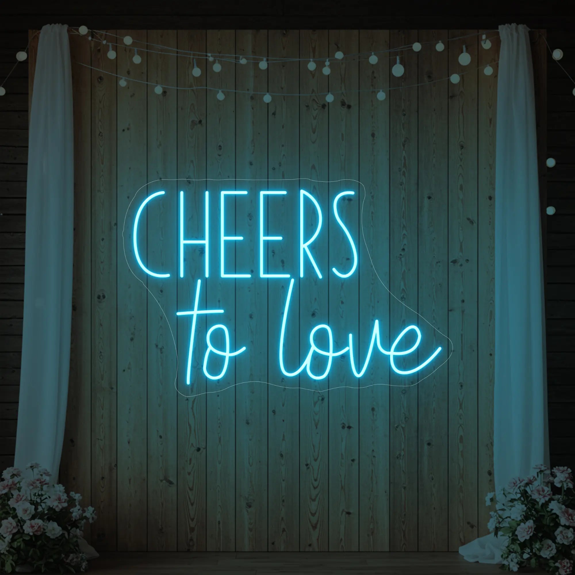 Cheers To Love V1 Neon Sign