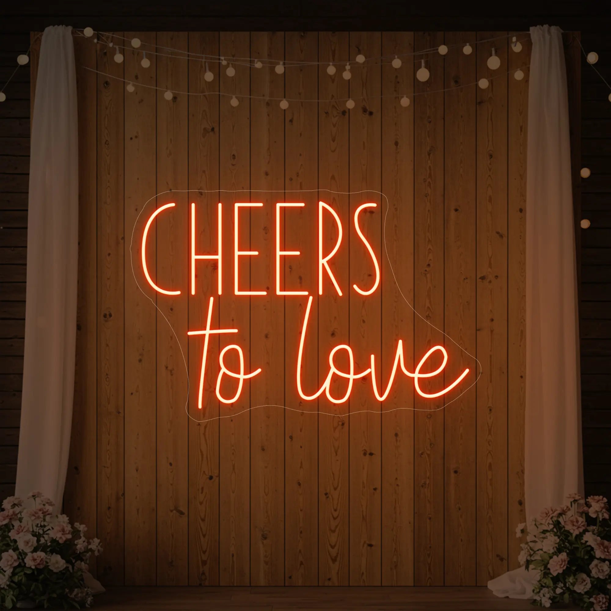 Cheers To Love V1 Neon Sign