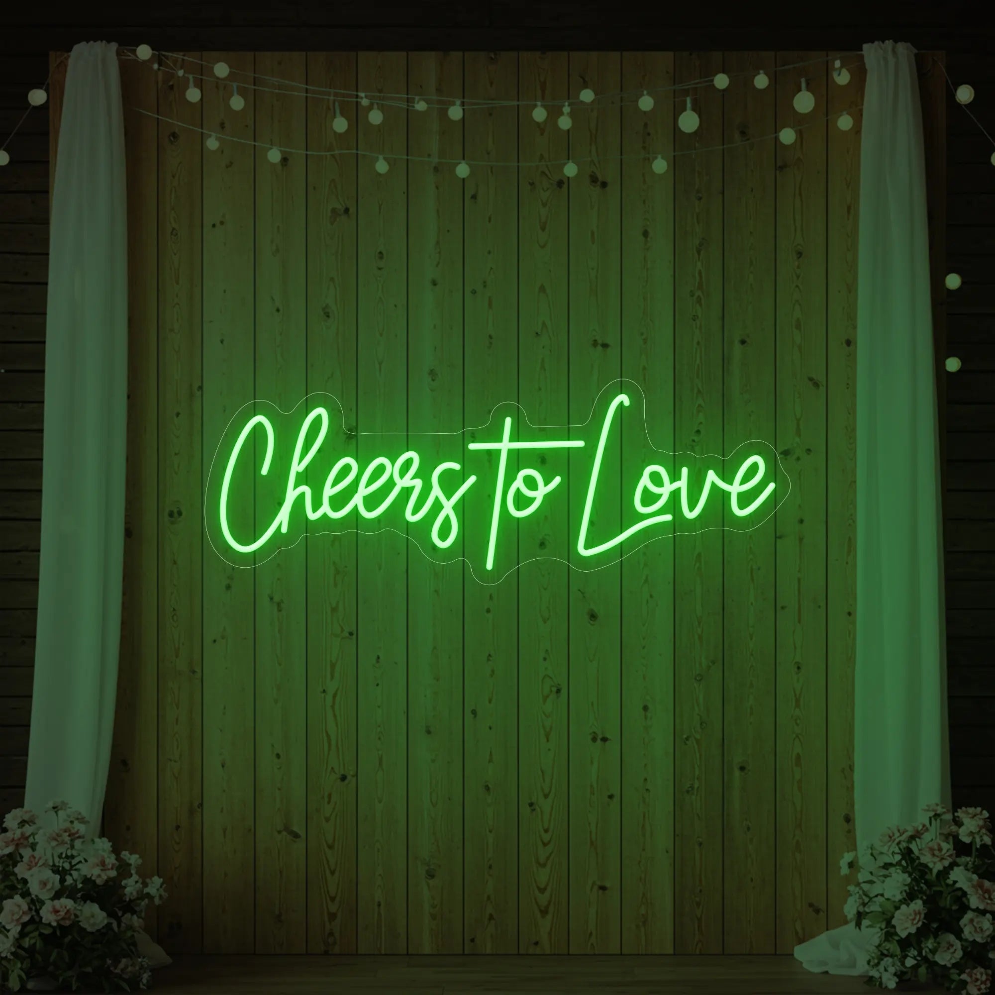 Cheers To Love V2 Neon Sign