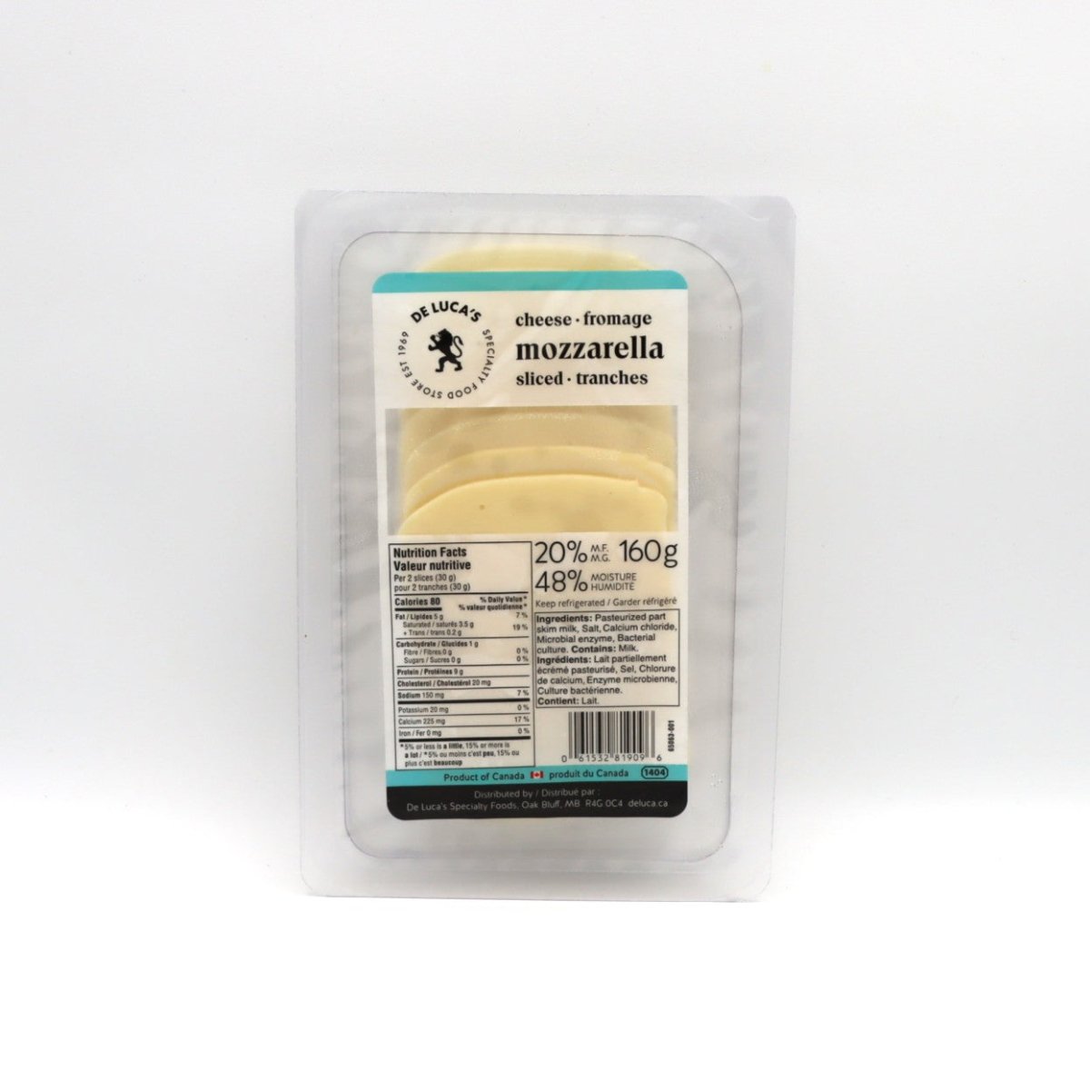 Cheese - Mozzarella - Sliced