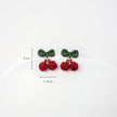 Cherry Drop Earrings