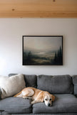 GLOW OF SILENCE, Oeuvre sur toile étirée