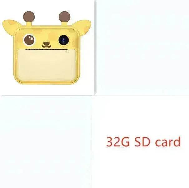Children's Camera  Digital Camera Toy Photo Printable Set